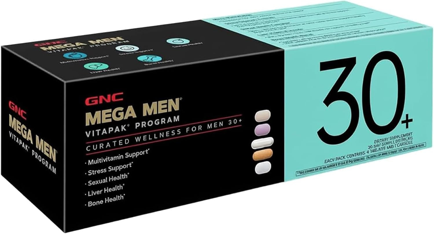 Men’s 30+ Daily Vitapak – 5-in-1 Multivitamins
