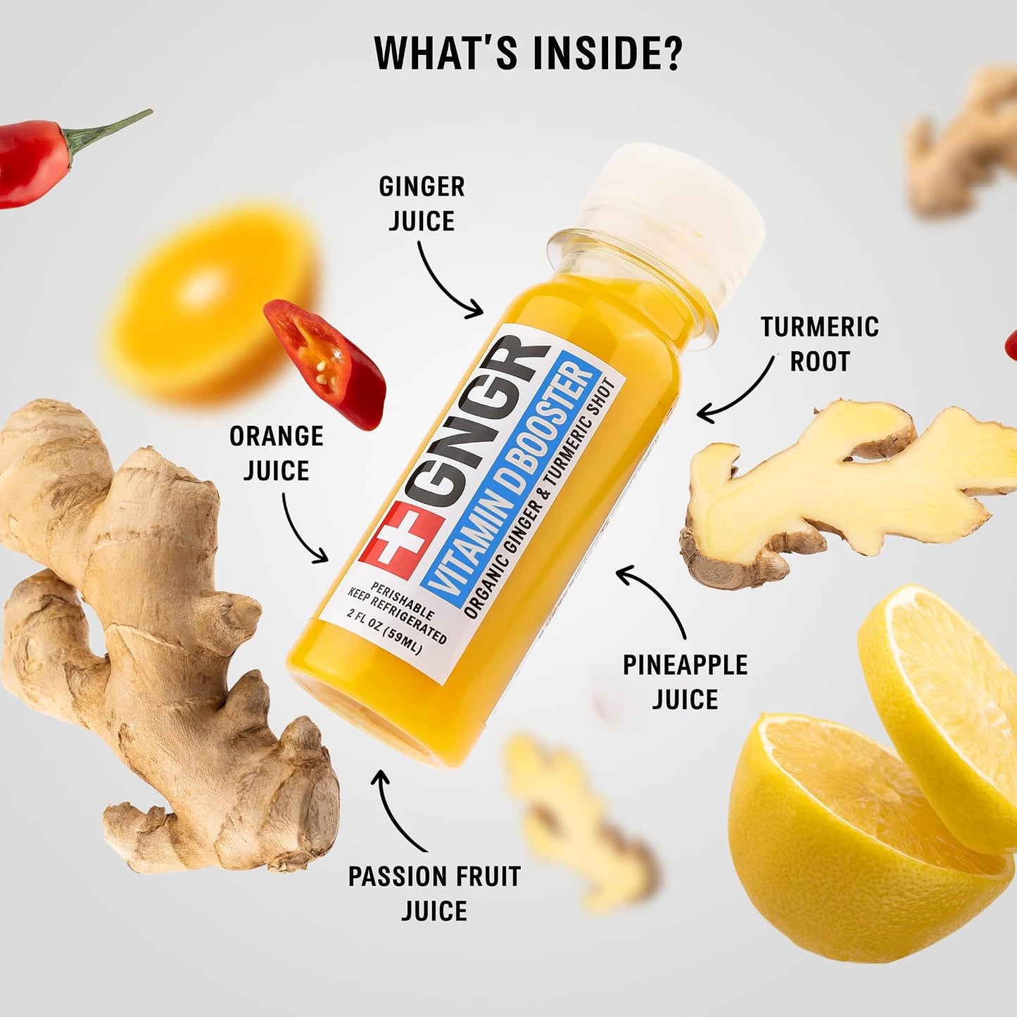 Ginger Immunity Shots